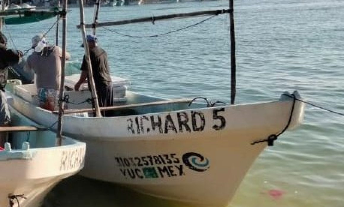 La  Richard 5  había zarpado de Celestún.