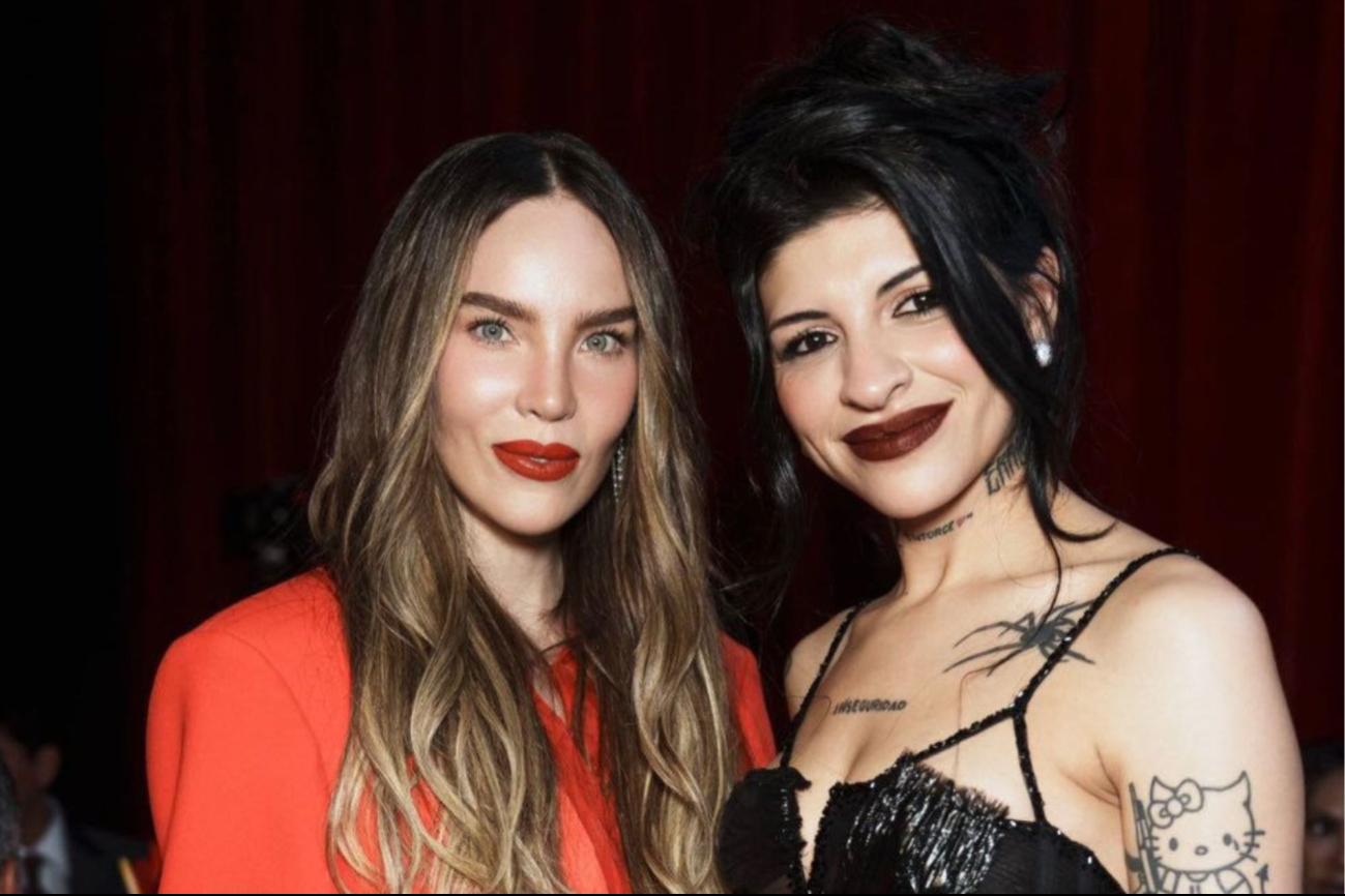 Belinda y Cazzu se encuentran y Ángela Aguilar reacciona con publicación en sus redes sociales