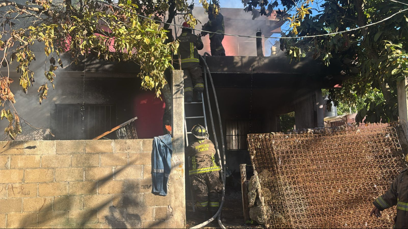 Se confirmó que los residentes evacuaron a tiempo y no hubo lesionados.
