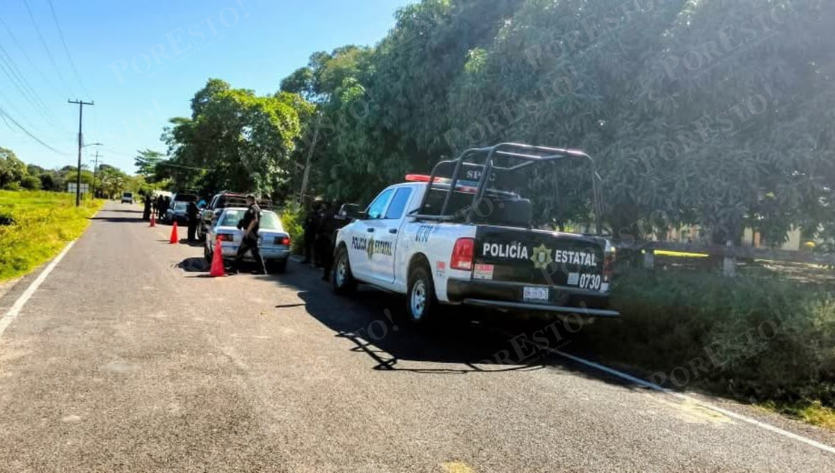 Filtros policiacos buscan devolver la paz a Palizada