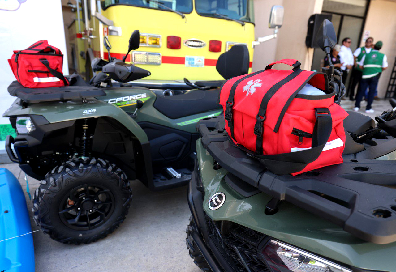 Hace tres meses, Protección Civil recibió equipo automotor para reforzar labores
