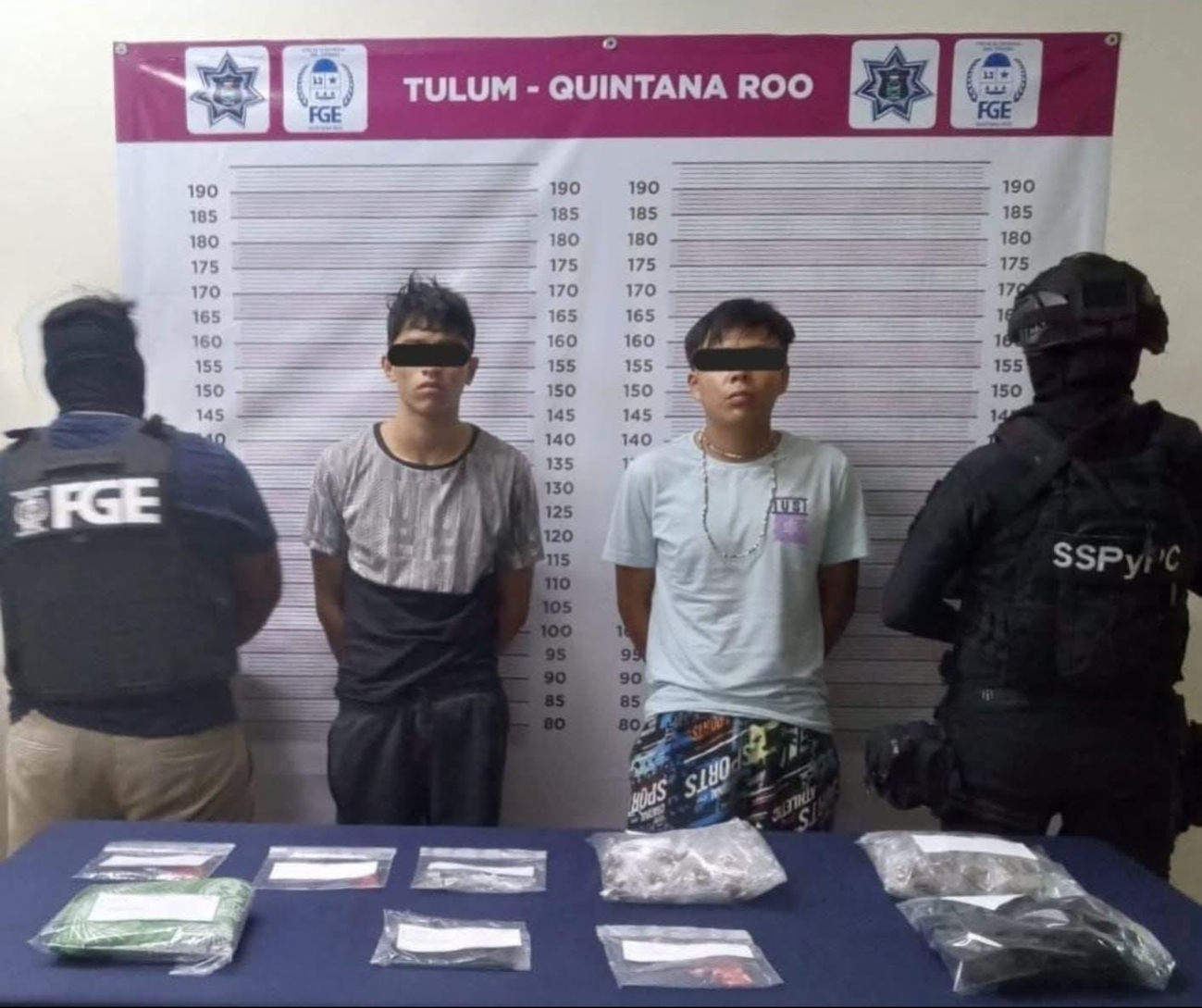 Los detenidos fueron identificados como Eudith “N” y Jorge Moisés “N”