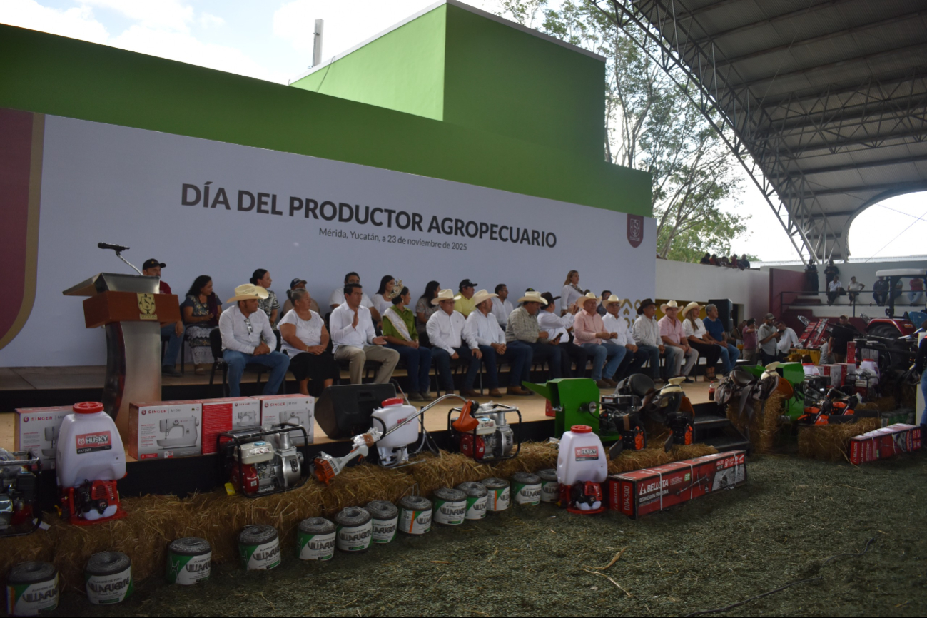 Se conmemoró el Día del Productor Agropecuario en Xmatkuil