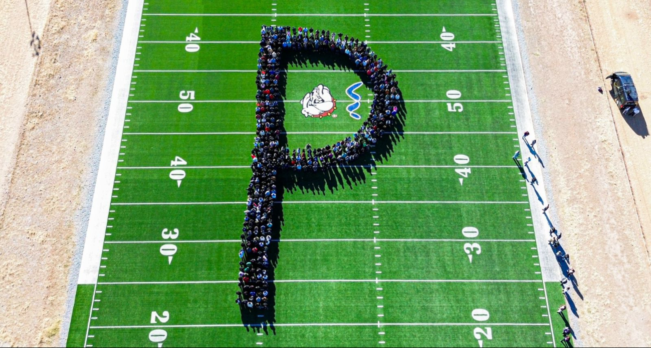 Cada estado formará una letra que se le designará previamente.