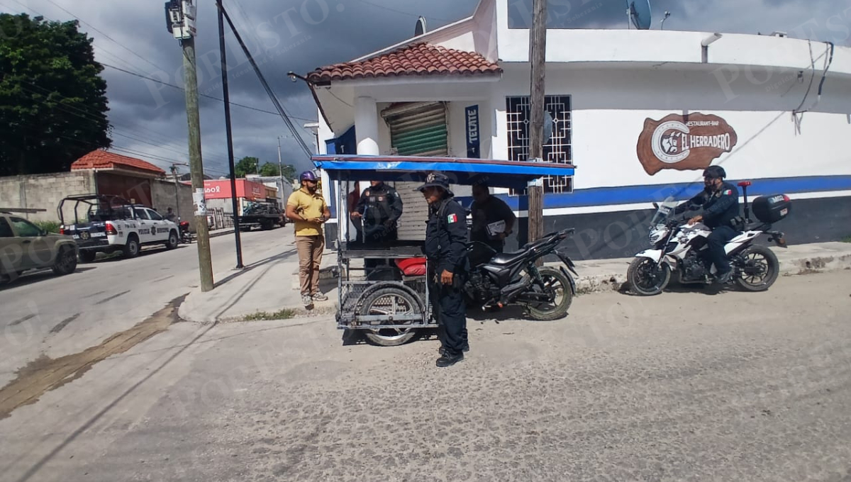 Todas las unidades fueron trasladadas al corralón para los trámites correspondientes.