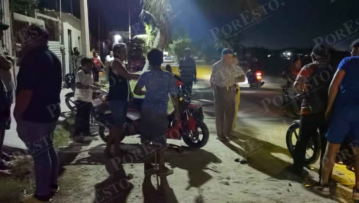 El presunto responsable huyó hacia su casa para evitar detención.