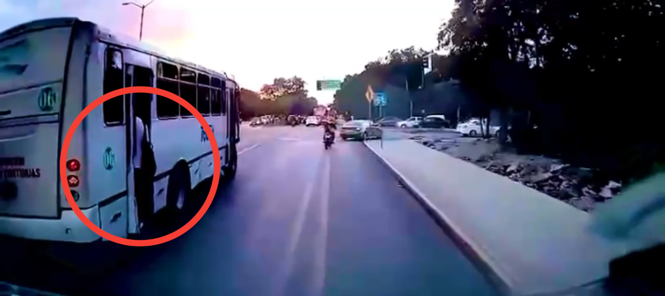 El video fue difundido en redes sociales para exponer el riesgo de los usuarios en este tipo de situaciones