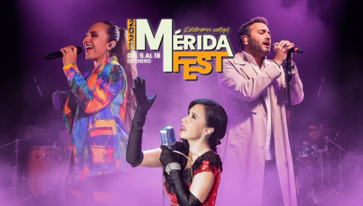 Habrá distintos eventos musicales por el Mérida Fest 2026