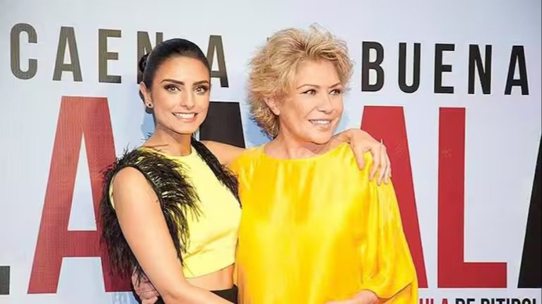 Una muerte repentina pone en luto a Aislinn Derbez