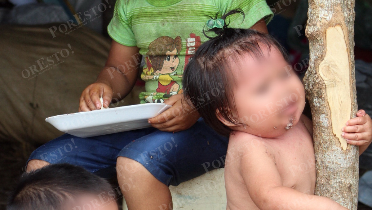 Alerta en Campeche: 60 mil niños en riesgo de desnutrición