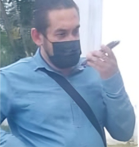 El sujeto con excusa de salir a revisar el cableado, aprovechó para huir