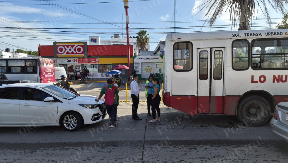 Accidente sin lesionados, pero con afectaciones viales en Campeche