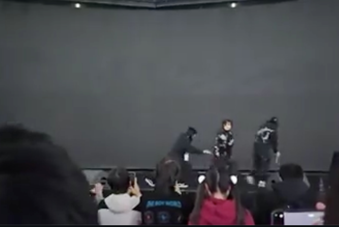 El momento exacto de los hechos.