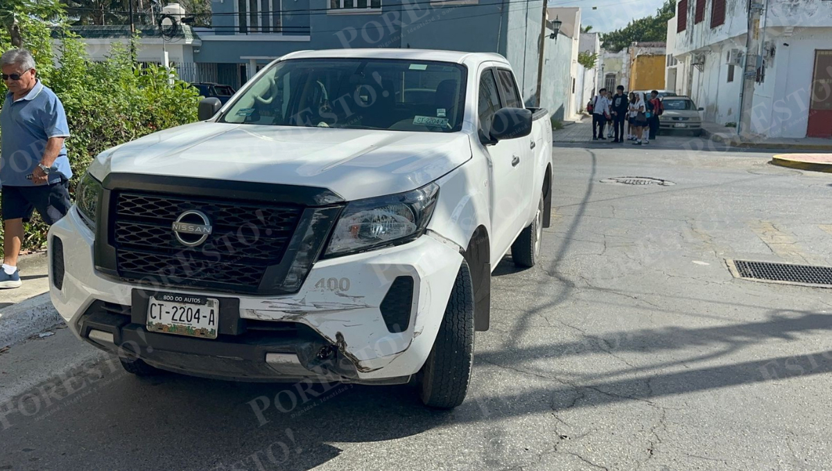 No hubo personas lesionadas, sólo daños materiales.