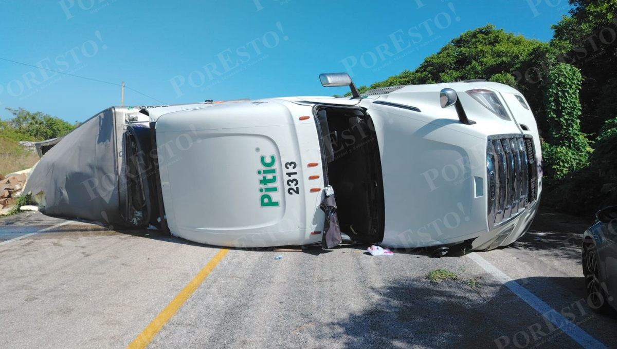 El tráfico se vio parcialmente afectado mientras retiraban la unidad.