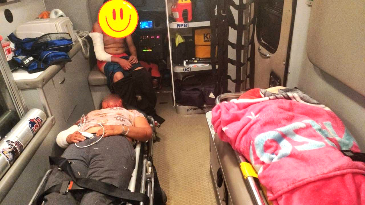 Entre los heridos hay dos menores (10 y 11 años), una mujer embarazada y una bebé.