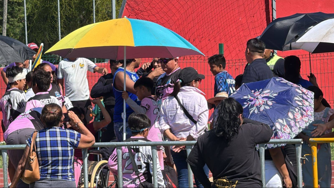 Partido infantil termina en pelea en Bacalar