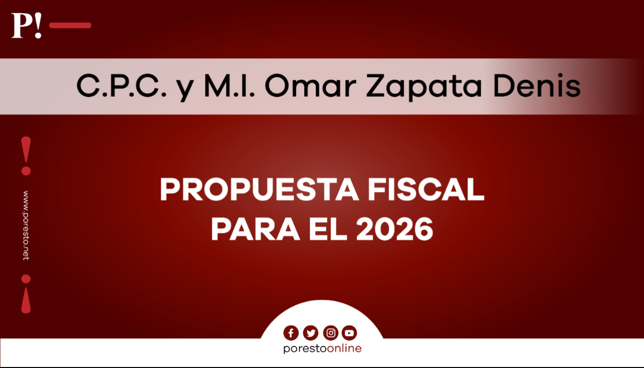 Propuesta fiscal para el 2026