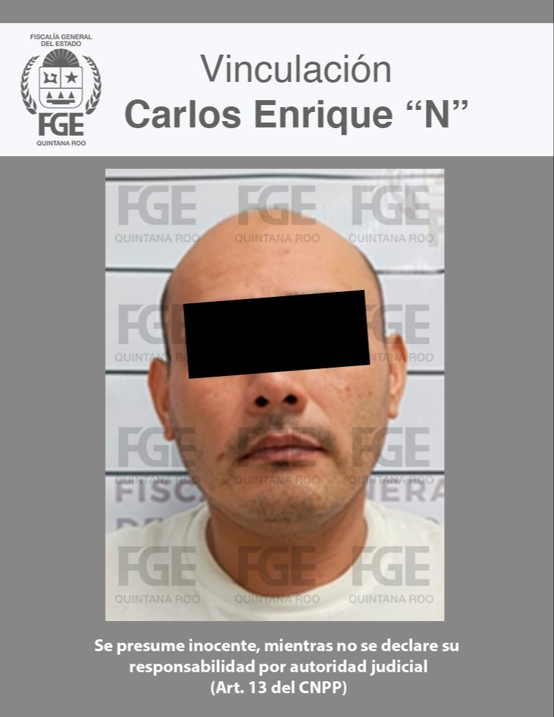 Carlos Enrique “N” es identificado como presunto líder de un grupo delictivo relacionado con diversos actos de violencia en la zona