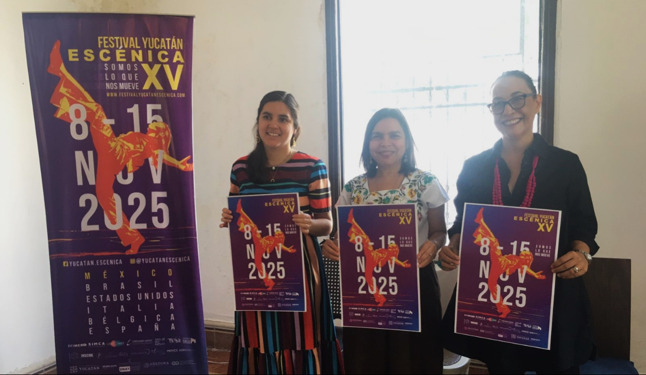 El Festival Yucatán Escénica será del 8 al 15 de noviembre