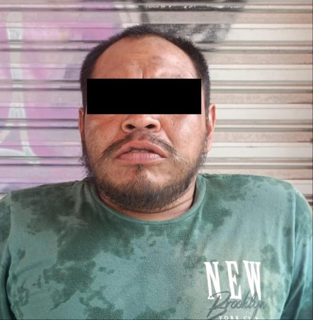 El sujeto se había cambiado de ropa para evadir a las autoridades, pero fue localizado y detenido