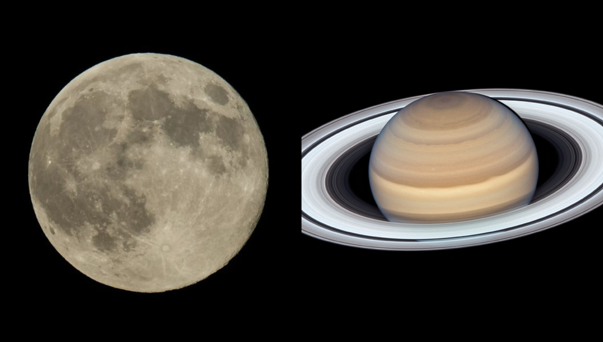 La conjunción entre ambos cuerpos celestes es un fenómeno que ocurre aproximadamente una vez al mes