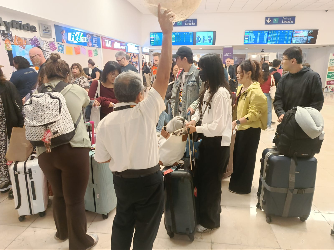 Los extranjeros van primero a Uxmal y después a Valladolid y Tulum