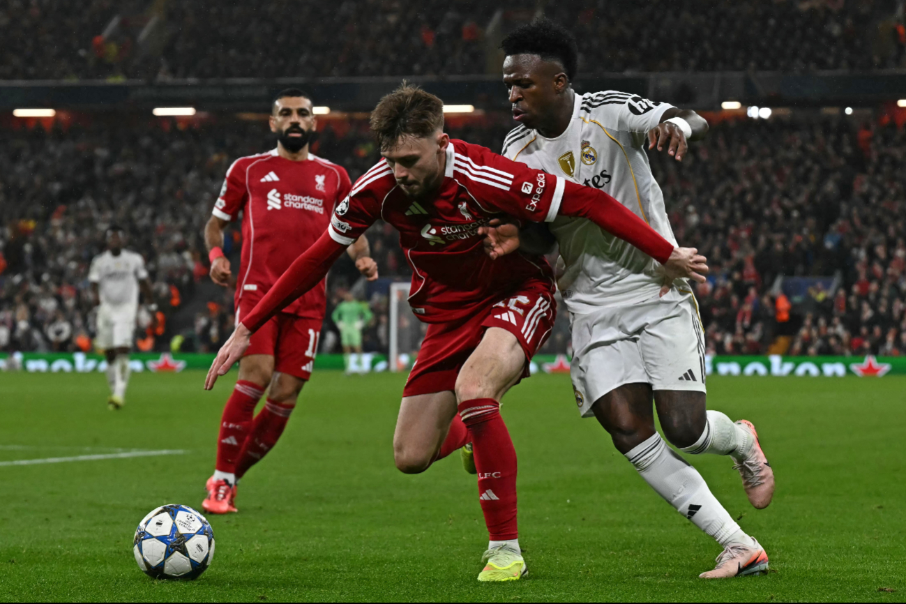 Los ingleses dominaron por completo a los Merengues en Anfield.