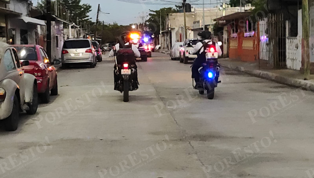 Policías estatales y municipales desplegaron un operativo de búsqueda.