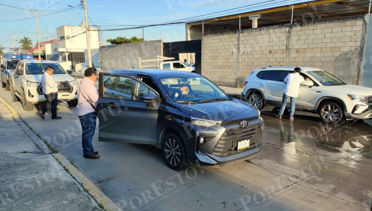 Solo se reportaron daños materiales y una crisis nerviosa del conductor.