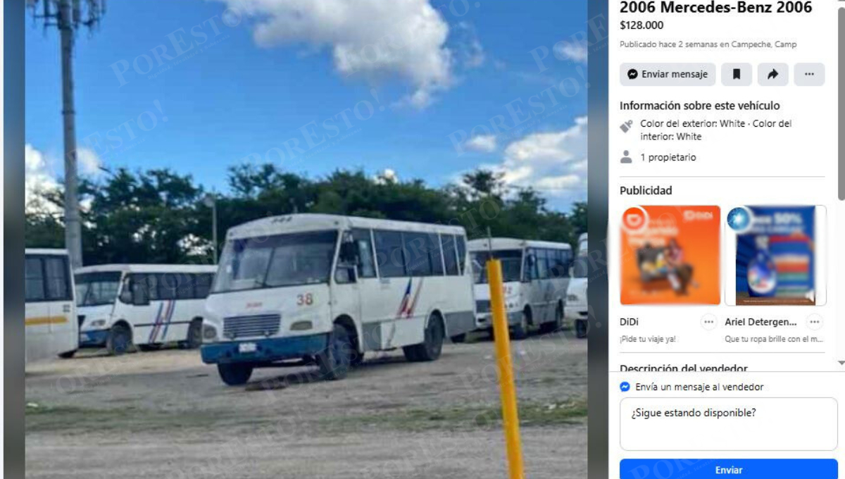 Camiones del recuerdo: Campeche despide a sus viejos urbanos con memes y cariño