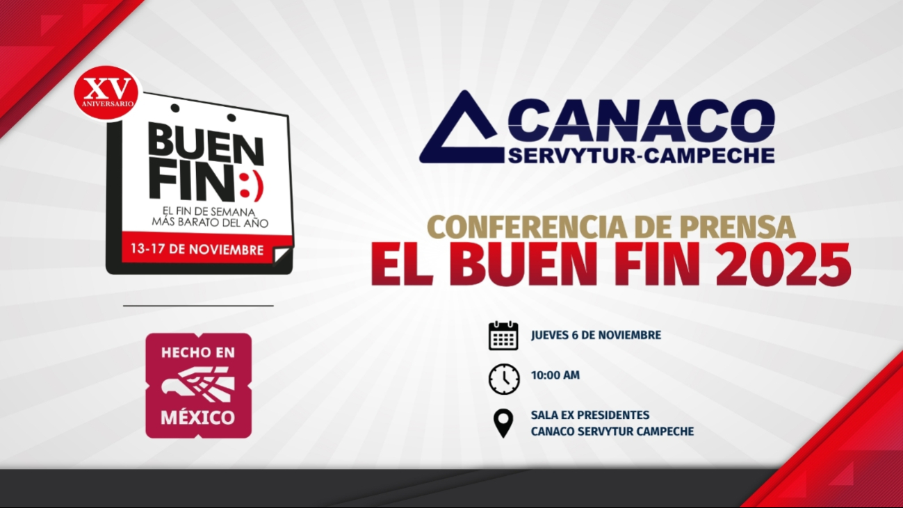 Del 13 al 17 de noviembre: Buen Fin en Campeche con miles de descuentos