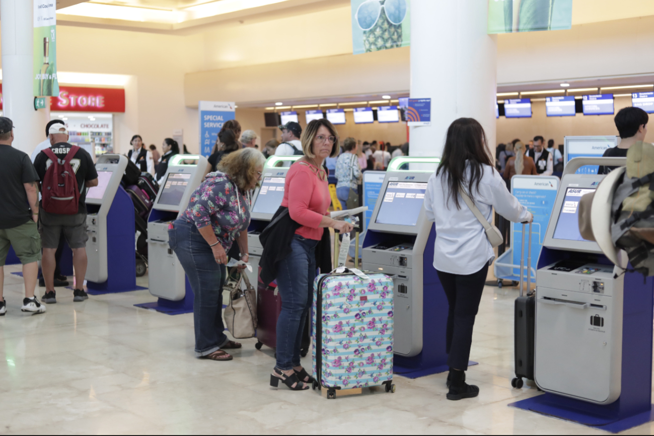 Los vuelos de Chicago al Caribe Mexicano sufrieron la peor caída de todas las afectadas