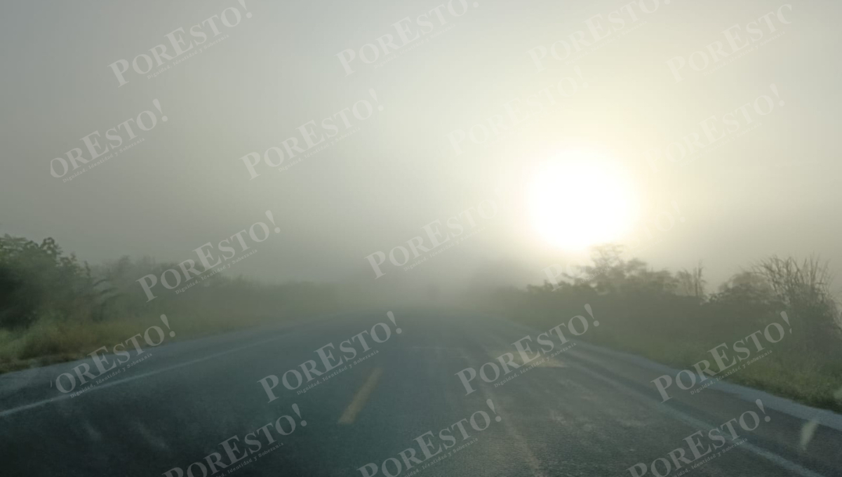 Choferes advierten sobre peligro en carretera federal por bajas temperaturas