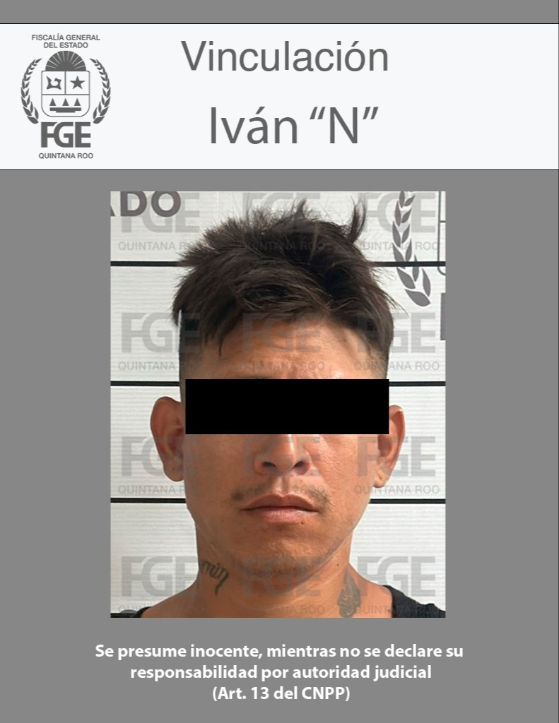 Vinculan a proceso a presunto responsable del homicidio de un hombre en Cielo Nuevo, Cancún