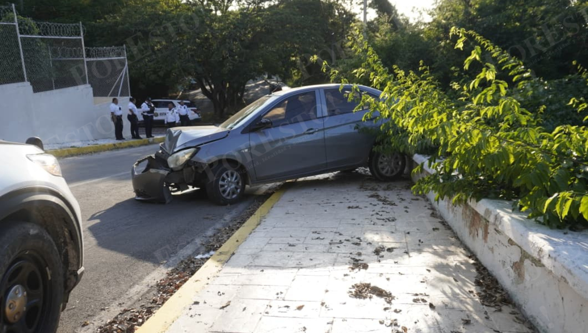 No hubo personas heridas, solo daños materiales.