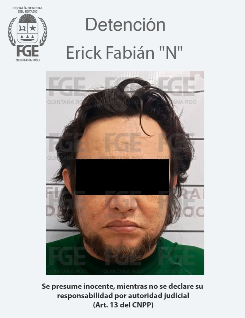 Erick Fabián "N" fue puesto a disposición de un Juez de Control.