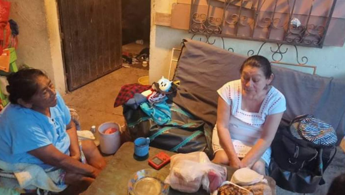 Comparte historia de vida Marcelina May Chan, perteneciente a los primeros pobladores de Calderitas. La abuelita relató los retos que sufrió como migrante y maya hablante