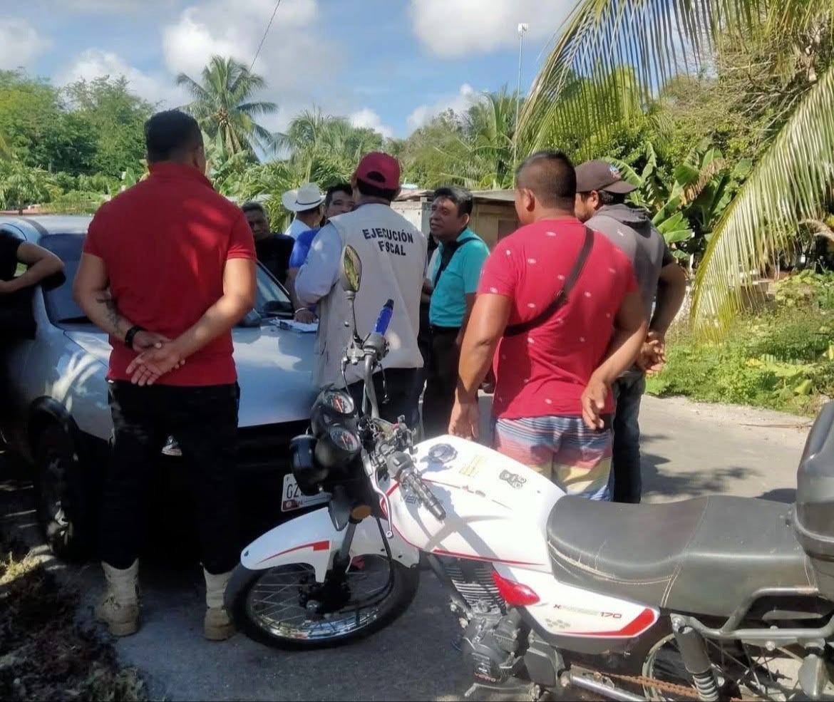 el mismo comisariado ejidal, Ezequiel Seba, intercedió para que los pobladores no fueran afectados