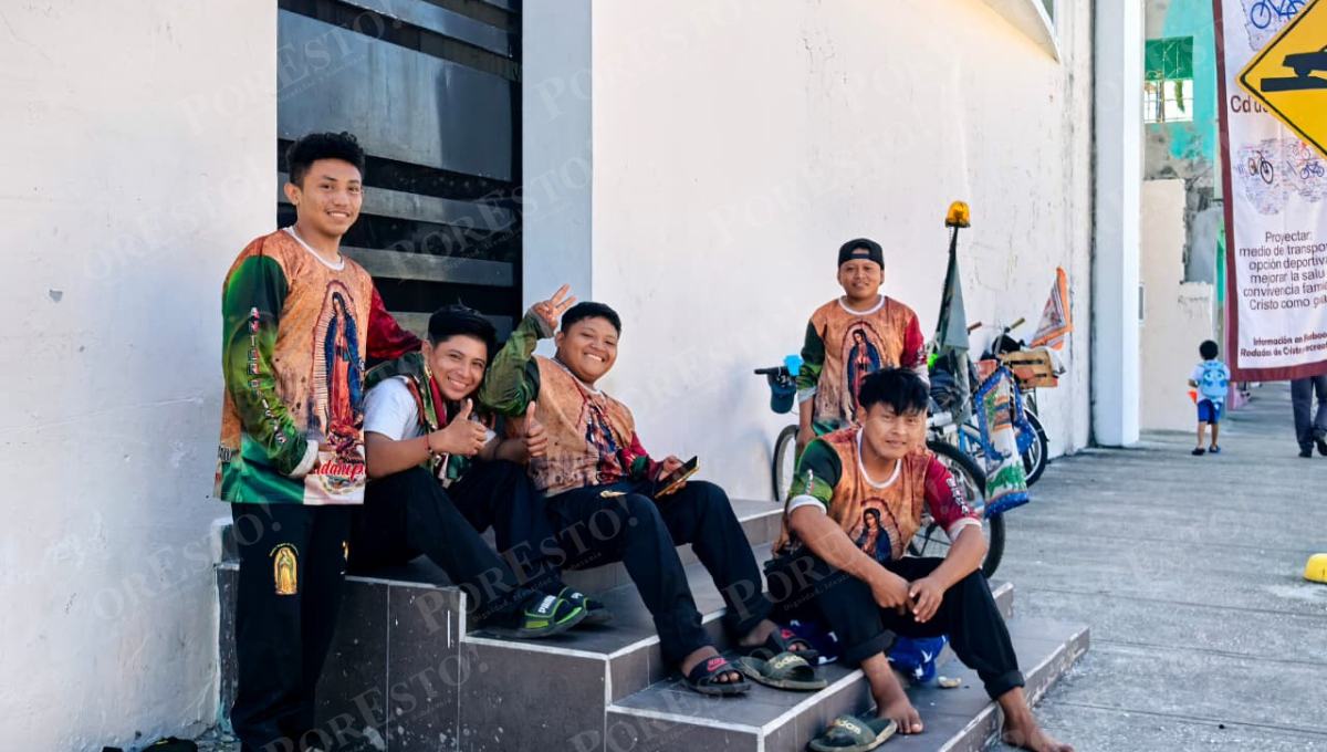 Camino de fe: cinco yucatecos visitan la Capilla de Guadalupe en Ciudad del Carmen