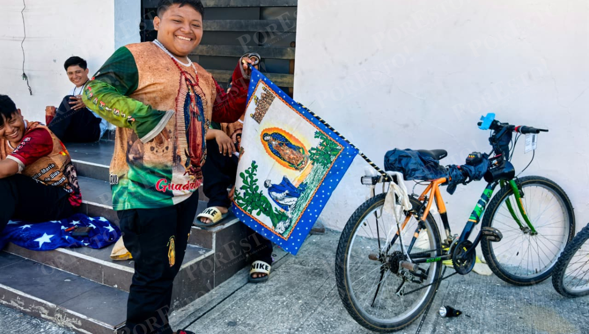 Devoción guadalupana une a familias yucatecas en Ciudad del Carmen