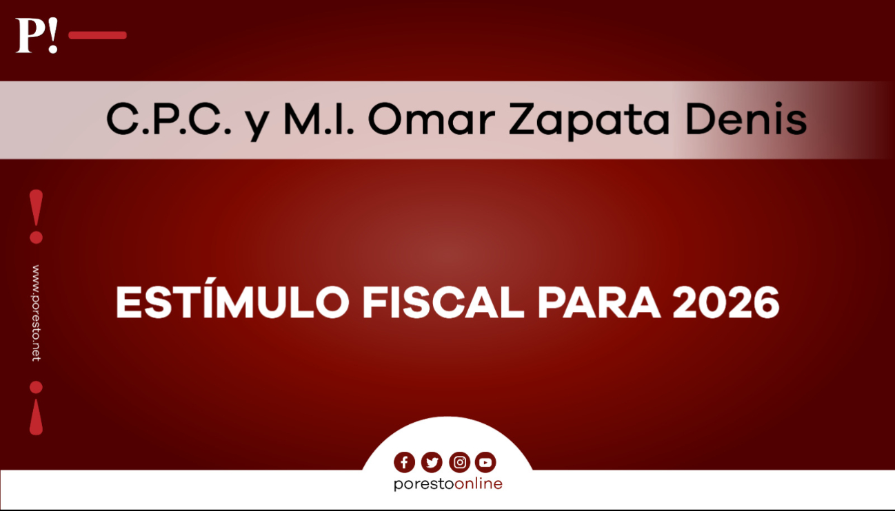 Estímulo fiscal para 2026