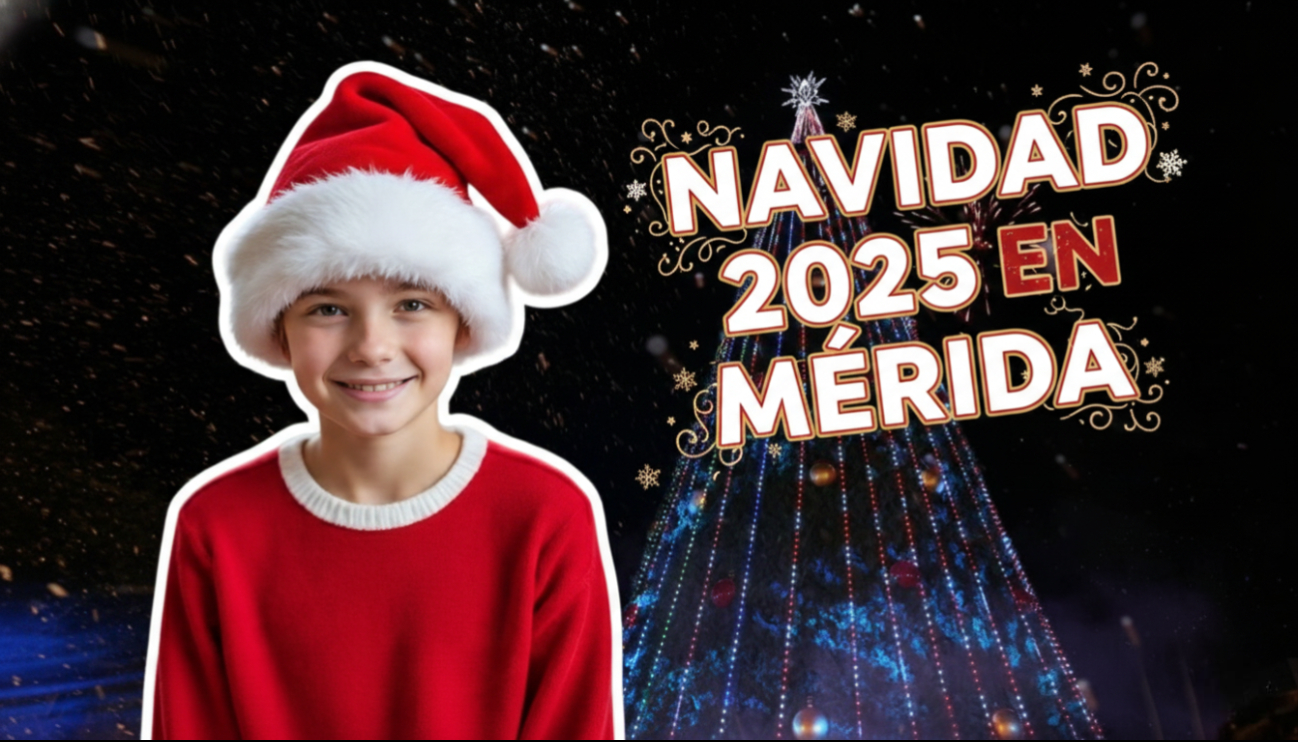 Habrá eventos navideños en Mérida durante el mes de diciembre