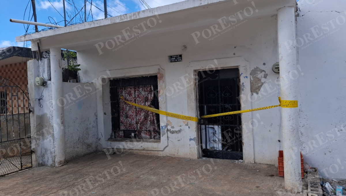 Autoridades federales y estatales realizaron un cateo en un domicilio señalado como presunta “narco tiendita” en la calle 22 del Centro