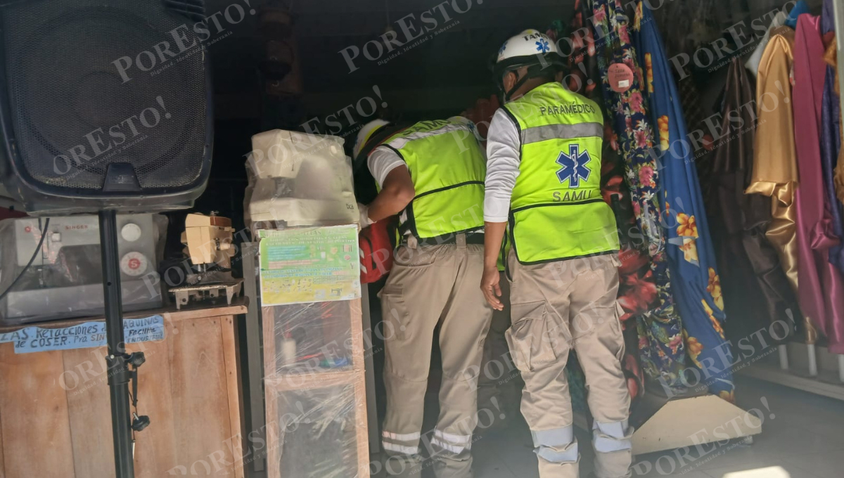 Golpean con madera a propietario de mercería durante robo frustrado en Campeche