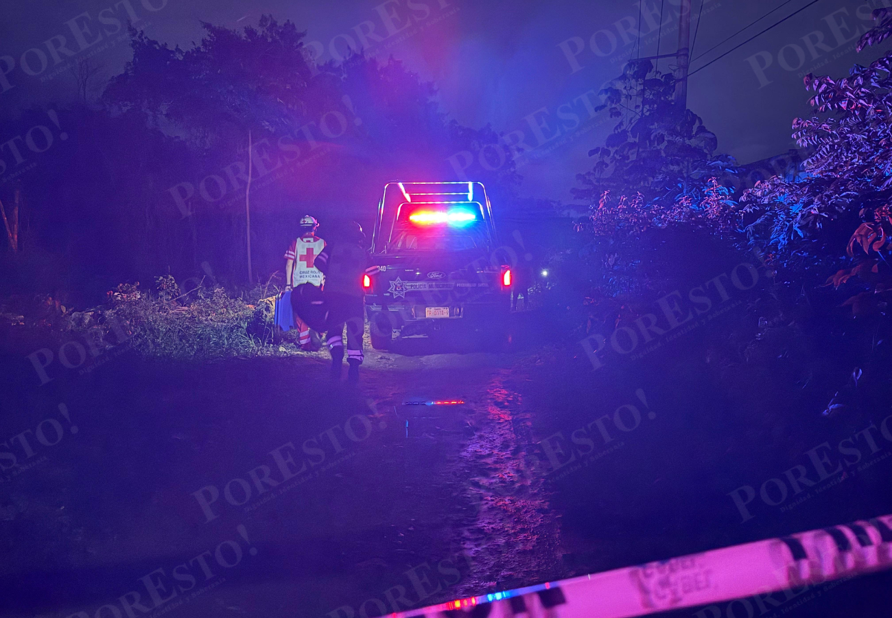 Paramédicos acudieron al sitio pero confirmaron que la persona ya no contaba con signos vitales