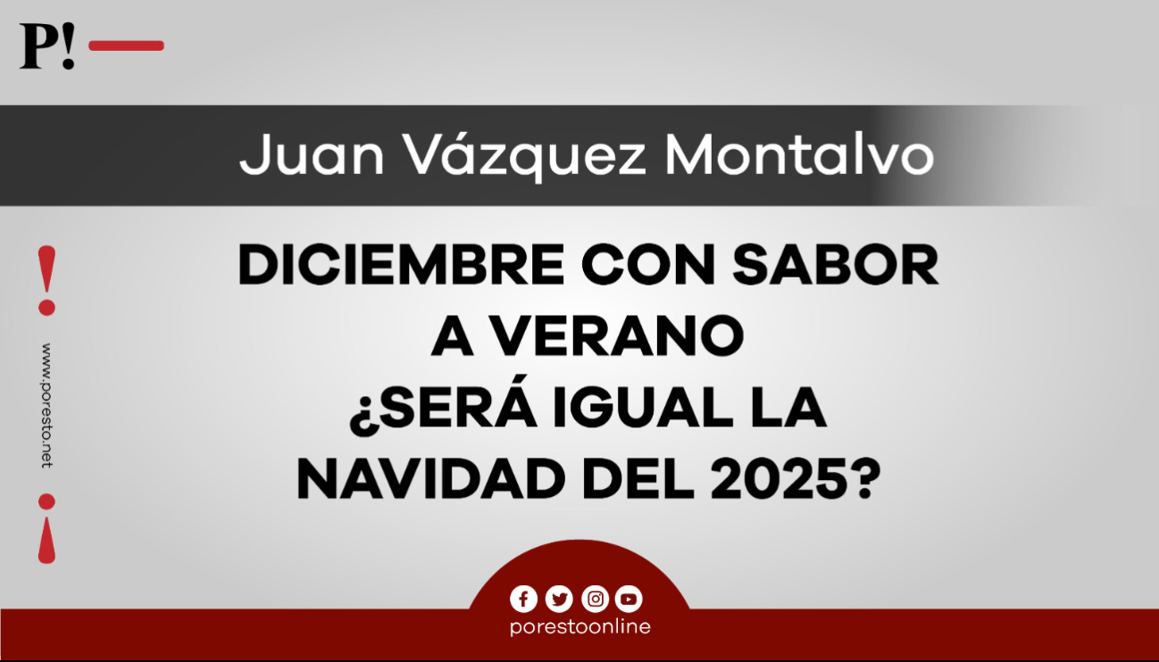 Diciembre con sabor a verano ¿será la Navidad del 2025 igual?