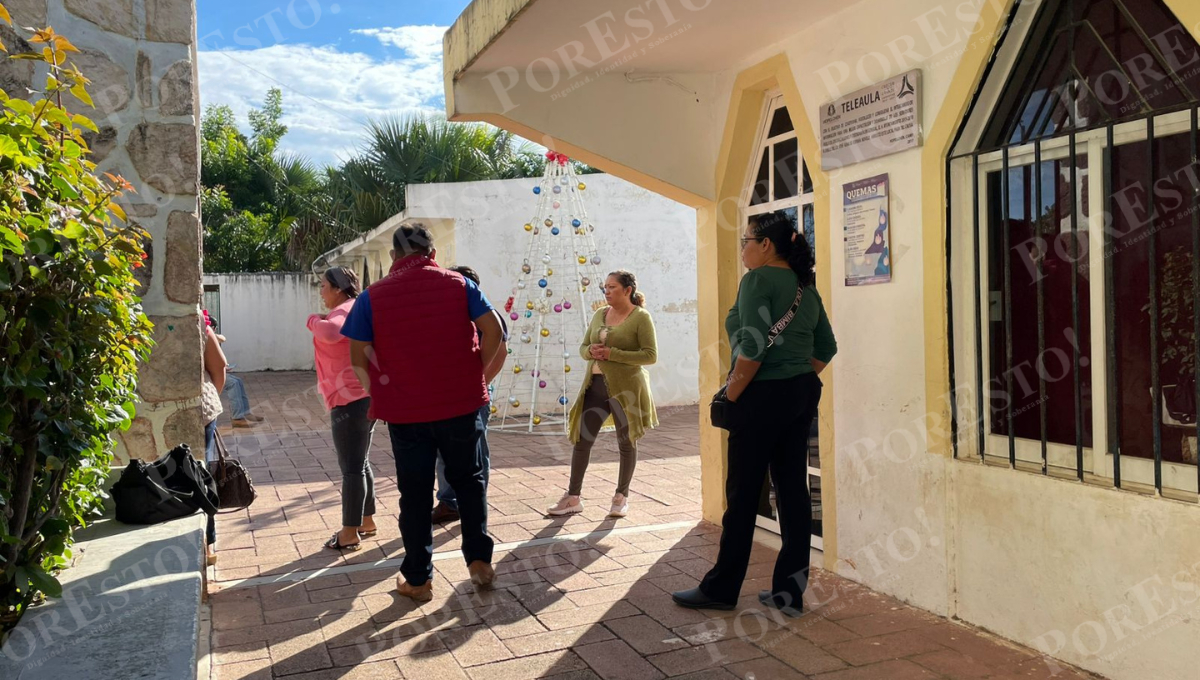 La presidenta de la Junta, Occelli Falconeri Pech Uc, reconoció falta de recursos para cubrir un mayor pago.