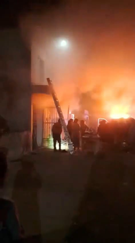 No se reportaron personas lesionadas; los daños fueron únicamente materiales.