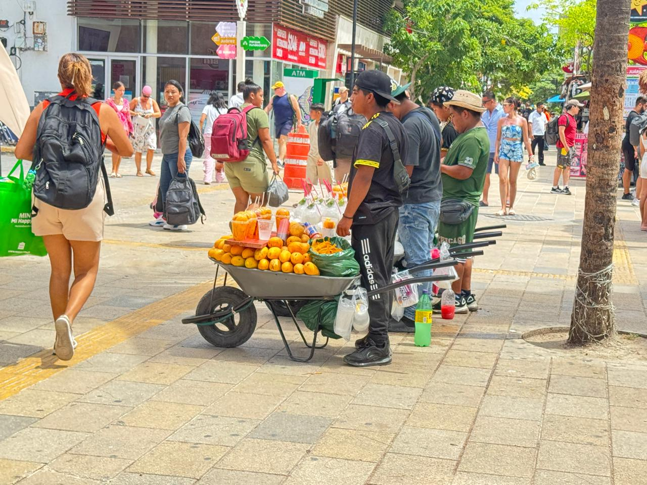 Algunos prefieren los trabajos de comerciantes debido a los sueldos bajos en empleos